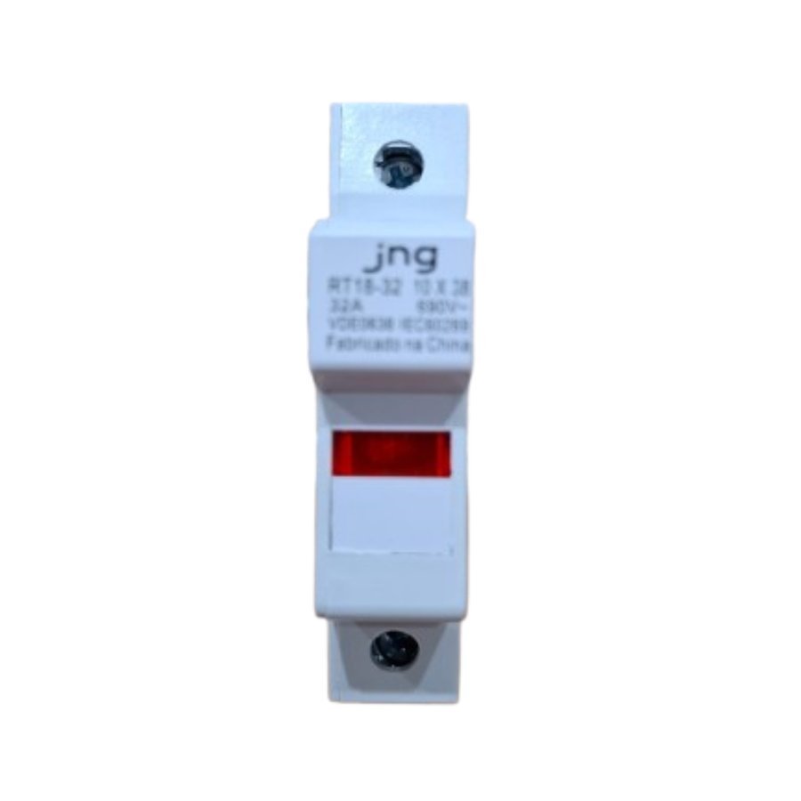 Base seccionadora - (porta fusivel) - rt18-32x - 1 polo - (10x38)